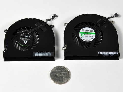 Apple notebook cooling fan